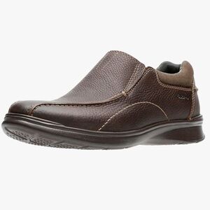 NWT Clarks Men's Cotrell Step Slip-On Loafers size 9 1/2 W (fits like a 10  reg)